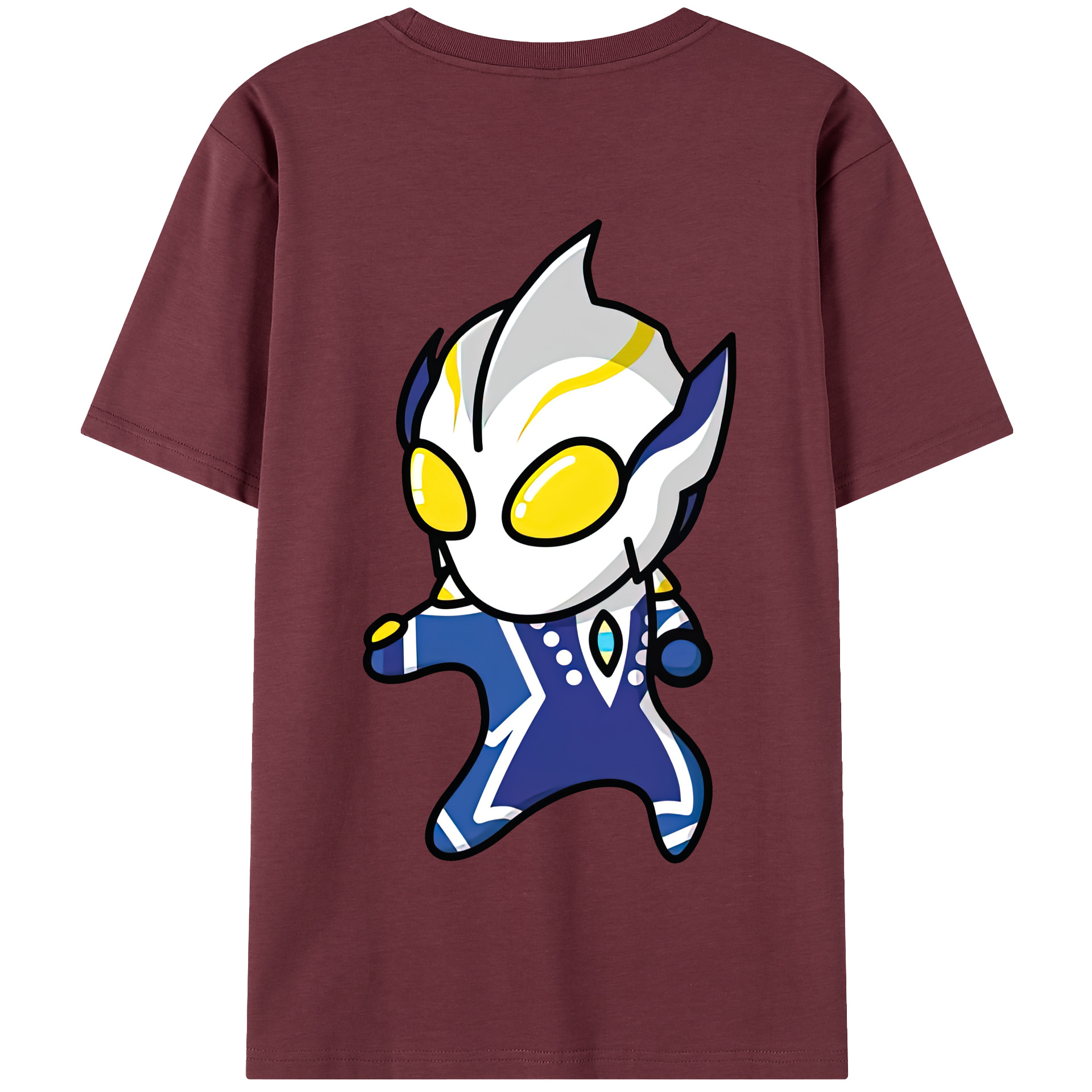 （画像用） ウルトラマン Ultraman 綿100％半袖Tシャツ（背面プリント）